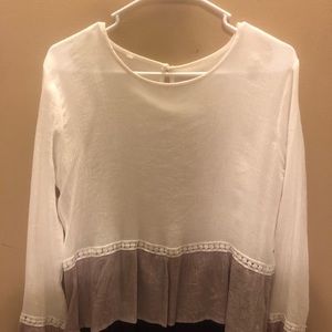True color long sleeve blouse